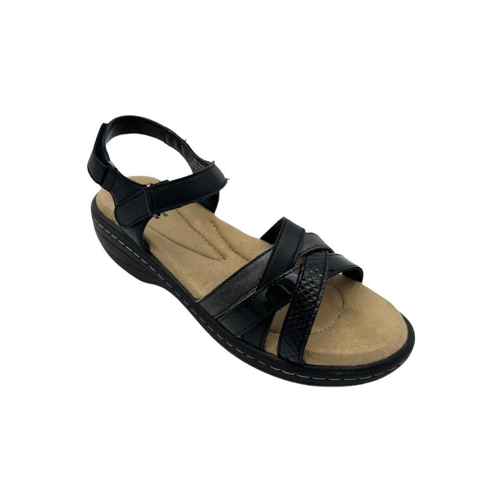 ARRAY Women's Riviera Sandals Black - Wide